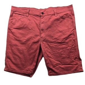 Levi's 541 Shorts Mens 44 Red Strawberry Cotton Stretch 541 Athletic Fit